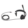 thumbnail image 2 of Auriculares Comerciales Con Cable, Auriculares Telefónicos Estructura Resistente Cone Unilateral Con Micrófono para Fijación fija Para Telemarketing, 2 of 7