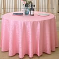 thumbnail image 5 of opvise Tablecloth Tear Resistant No Fading Polyester Washable Round Tablecloth for Kitchen, 5 of 8