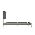 thumbnail image 4 of Leo & Lacey Madison Full Solid Wood Foundation Bed in Grey, 4 of 7