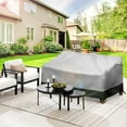 thumbnail image 7 of TSV Patio Loveseat Cover, 2-Seater Outdoor loveseat Cover, Waterproof Patio Furniture Cover, 7 of 7