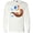 AA-White, variant on Inktastic Cute Otter and Beachball Long Sleeve T-Shirt
