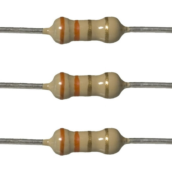 E-Projects 25EP5123R30 3.3 Ohm Resistors, 1/2 W, 5% (Pack of 25)