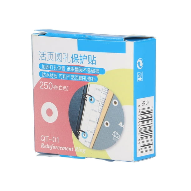 Hole Punch Reinforcers Stickers, Paper Hole Reinforcements Are Against