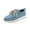 Blue, variant on Willtoo Women's Wedge Platform Loafers Slip On Casual Dressy Business Shoes with Arch Support Non-Slip Wide Widths Orthopedic Comfortable Footwear