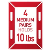 Command Picture Hanging Strips, White, Medium, 3 Sets of Strips/Pack