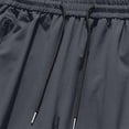 thumbnail image 6 of Maean Mens Pants Athletic Hiking Running Pant Elastic Waist Drawstring Straight Leg Loose Casual Pant with Pockets, 6 of 7