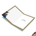 thumbnail image 2 of Funny Christmas Greeting Card with 5 x 7 Inch Envelope (1 Card) Merry Christmas Holiday Losing Sight - Pirate with Candycane Flag, 2 of 6