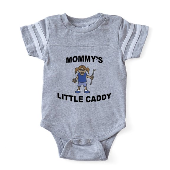 CafePress - Mommy's Little Caddy - Cute Infant Baby Football Bodysuit