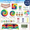 thumbnail image 6 of Tie Dye Gift Bags, All-In-One Tie Dye Party Favor Bags Set- 24pcs Tie Dye Candy Bags & 27 Tie Dye Goodie Bags Sealing Sticker, 6 of 7