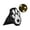 Warm Light, variant on Solar Paw Print Pathway Lights – Wireless Outdoor Garden Lights with Auto On/Off – Warm White & Cool White Dual Mode – Waterproof Animal Paw LED Lights for Yard, Patio, Walkway & Pet Memorial