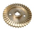 thumbnail image 1 of Water Pump Spare Part 12mm Shaft Hole Dia Double-sided Keyway Impeller, 1 of 1
