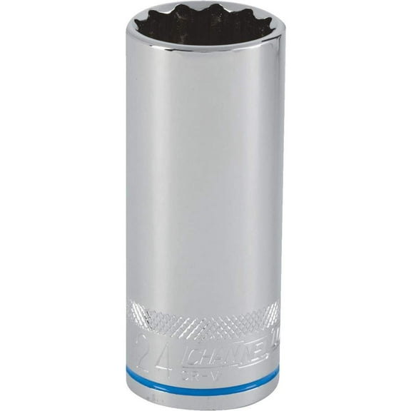 Channellock Products 1/2" Drive 24 mm 12-Point Deep Metric Socket