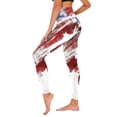 thumbnail image 1 of Gibobby Leggings Negros Mujer Día la Inparapenparancia para las mujeres 4 julio Leggings Pantalones de yoga Correr Pilates Gimnasio Pantalones yoga Medias Compresión Yoga Correr Fitness（Vino， XL), 1 of 4