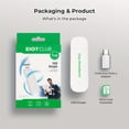 thumbnail image 4 of EIOTCLUB 4G LTE USB Wifi 6 Dongle, Portable Mobile Hotspot with Pre-Installed SIM And Prepaid Data, Supports Up to 10 Devices, Plug And Play, US Solely, 4 of 6