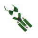 thumbnail image 5 of Conjunto de tirantes y pajarita para niños, ajustable, para bebés y niños, para bodas. verde, 5 of 9