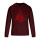 thumbnail image 3 of Sudadera con capucha para hombre, informal, con estampado navideño, de manga larga, tipo blusa, 3 of 5