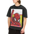 thumbnail image 1 of Spider-Man Vintage Washed Drop Shoulder Short Sleeve T-Shirt - Iron On, 1 of 7