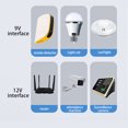 thumbnail image 4 of DC1018L MINI Portable UPS Backup Power Adaptadores 5V 9V 12V para Enrutador (EE. UU.), 4 of 8