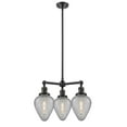 thumbnail image 6 of Innovations Lighting 207 Geneseo Geneseo 3 Light 26" Wide Chandelier - Black Antique Brass, 6 of 6