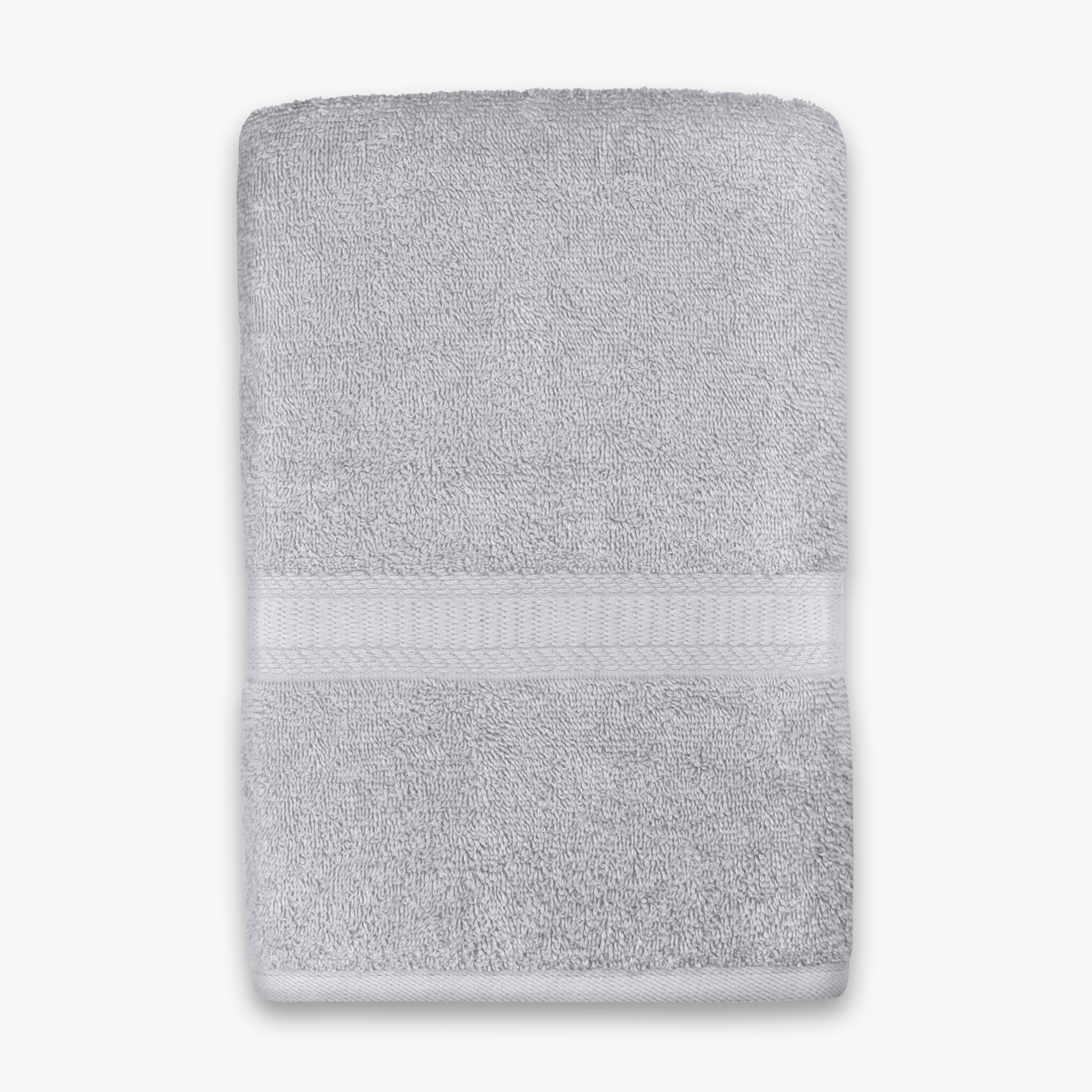 Mainstays Basics Solid Bath Towel, 100% Cotton, 27x52"