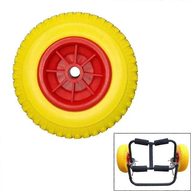 Chariot de Kayak Roue de Chariot de Remorque pour Sports Nautiques Canot Jon Bateau Roue de Remplacement Porte-Voiture de Kayak Pneus Dolly