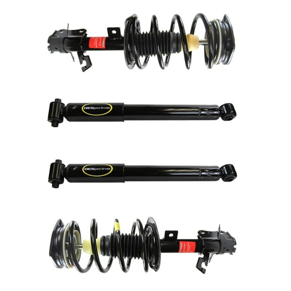 Monroe Front Rear Shocks & Struts Set For Nissan Sentra 2007 2008 2009 2010 2011 2012 - BuyAutoParts