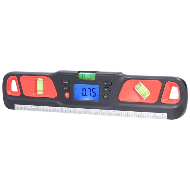 Ruler, Drop Mini Digital Protractor High Strength For Industrial For Home For Garden Red