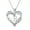 B, variant on Guodhu Heart Initial Necklace Gift for Women, Silver Plated Initial Letter Pendant Necklace I love you Engraved Necklace Christmas Anniversary Birthday Jewelry Gifts for Wife Girlfriend Her Mom