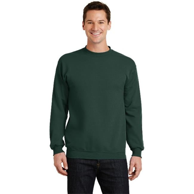 hunter green crew neck sweatshirt