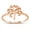 Rose Gold-Tone, variant on Sterling Silver Vicrotian Tree of Life Ring Size 8