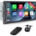 thumbnail image 1 of Radio de coche SJOYBRING Double Din con CarPlay inalámbrico de 7" HD, 1 of 7
