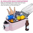 thumbnail image 2 of Bolsa Térmica para Portaequipajes de Bicicleta RAYMACE con Luz Trasera 8L Rosa, 2 of 6