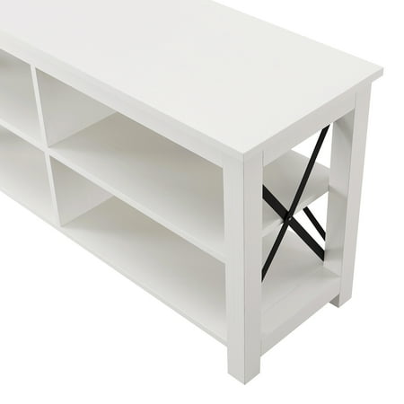 Camden&Wells - Sawyer TV Stand for TVs up to 55" - White