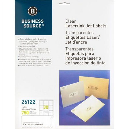 2PK Business Source Mailing Address Labels (26122)