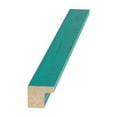 thumbnail image 5 of ArtToFrames 13" x 33" Aqua Picture Frame, 13x33 inch Green Wood Poster Frame (WOM-5186),  Pack, 5 of 7