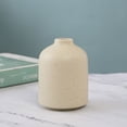 thumbnail image 2 of UYUH Beige Small Ceramic Vase,Dry Flower Vases Minimalism Style for Modern Table Shelf Home Decor,Fit for Fireplace Bedroom Kitchen Living Room Centerpieces Office Desk Best Decoration, 2 of 7