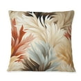 thumbnail image 3 of DESIGN ART Designart "Driftwood Dreams Tropical Pattern II" Tropical Printed Throw Pillow 16 x 16, 3 of 5