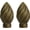Antique Gold, variant on Urbanest Worcester Lamp Finial – 2-3/8 Inch Tall, Antique Bronze – Decorative Lamp Shade Finial for Table & Floor Lamps- 1 Piece