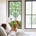 thumbnail image 2 of St. Patrick's Day Window Privacy Film, Green Lucky Clovers Dog Static Cling UV Sun Blocking Heat Control Window Tint Day and Night, Non-Adhesive Reusable One Way Windows Privacy Cover 23.6''x59'', 2 of 7