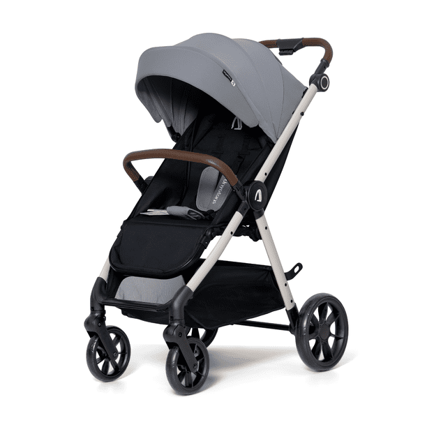 Carriola Para Bebé UNYOTONS ligera, portatil y Reclinable de paseo Gris