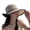 Beige, variant on Black Summer Straw Beach Sun Hats for Women jute with Wind Lanyard UPF Summer Straw Sun Hats for Women One Size