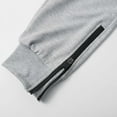 thumbnail image 5 of WREESH Men's Drawstring Sweatpants Fashion Solid Casual Elastic Waist with Pocket Trousers Sport Pants Gray, 5 of 9