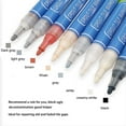 thumbnail image 4 of Color Grout Sealer,Grout Color Sealer,Tile Grout Pen,Tile Paint Marker,Tile Grout Colorant and Sealer Pen,Wall Grout Restorer Marker Pen,Grout Pens for Tile,Seam Repair Pens,Grout Paint Pen,Beige,1PC, 4 of 6