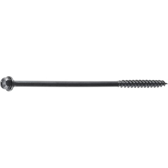FastenMaster FMTLOK06-50 TimberLOK Heavy-Duty Wood Screw, 6 Inches, 50-Count , Black
