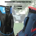 thumbnail image 2 of Correa para Bolsa de Golf, Correas para Bolsa de Golf, Correas de Repuesto para Mochila, Correa para Bolsa de Transporte de Golf Cómoda, Duradera y Ajustable, 2 of 5