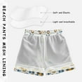 thumbnail image 5 of joogoo Boys Swim Trunks Cartoon Car Vehicle and Rainbows Beach Board Shorts Drawstring Swimsuit 3T, 5 of 6