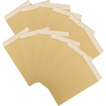 HOMEMAXS 100 Pcs Kraft Paper Envelopes Cash Stickers Binder Money Counter Light Brown