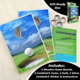 thumbnail image 2 of Juego de mesa Coinhole Desktop Game Golf con monedas, 2 of 9