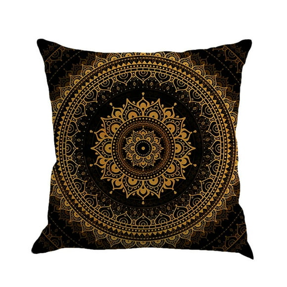 Hyknon Throw Pillows Geometry Painting Linen Cushion Cover Throw Pillow Case Sofa Home Decor C Soft Comfortable Decorative Throw Pillows