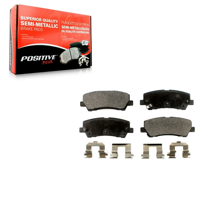 Positive Plus Rear Semi-Metallic Disc Brake Pads PPF-D1793 for Car Ford Mustang